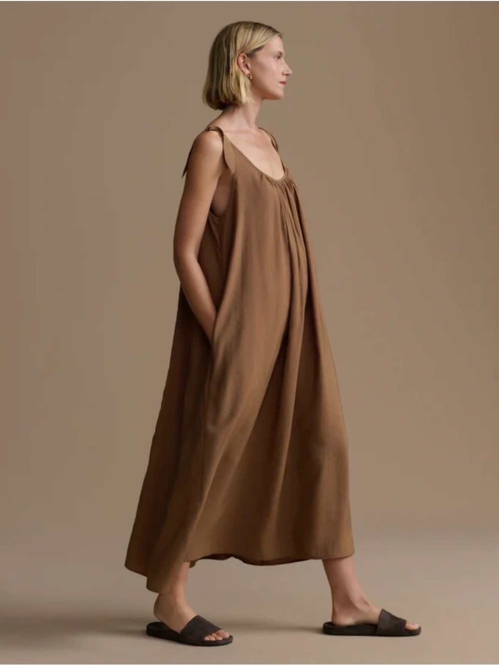 Jenni Kayne Iris Dress Brown